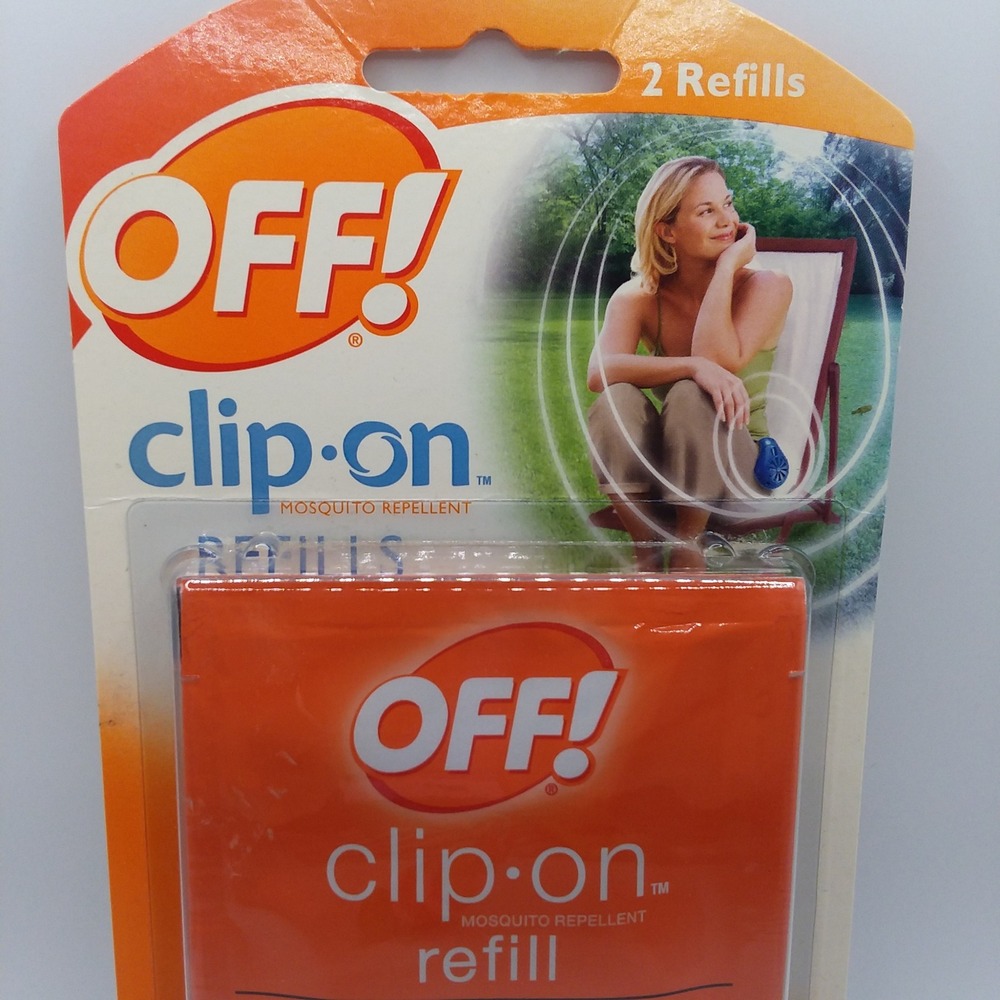Lot of 2 OFF! Clip-On Mosquito Repellent Refills‎ 2 Packs - 4 Refills Total - Picture 6 of 10